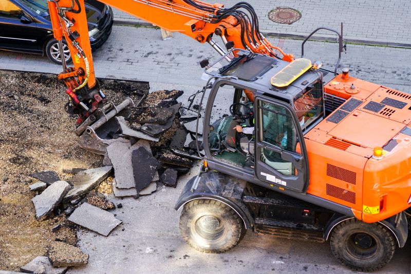 Excavation in Progress
