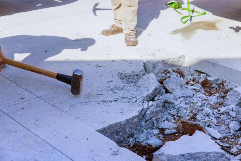 Concrete Pavement Demolition in Bergen County, NJ