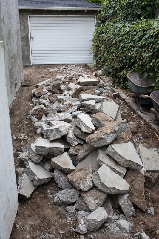 Concrete Porch Removal in Sacramento, CA